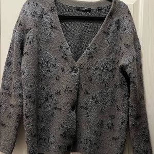 ALL SAINTS Camo Cardigan Sweater Size small Wool-blended - wore once